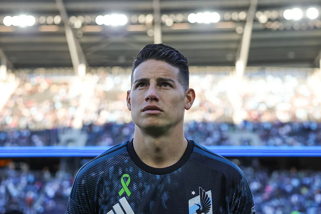 James Rodríguez – Minnesota United. Foto: Getty.