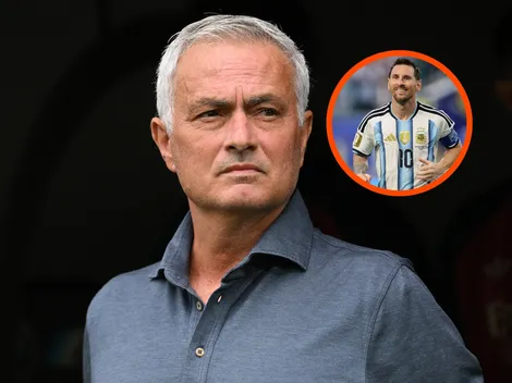 Mourinho lamentó el retiro de Messi de la Selección Argentina