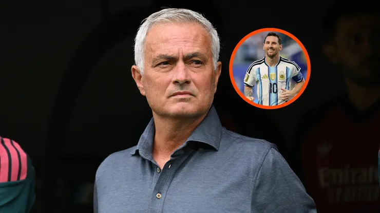 Mourinho lamentó el retiro de Messi de la Selección Argentina.