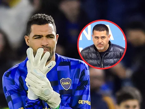 Lo primero que hizo Román con Montero tras los penales atajados