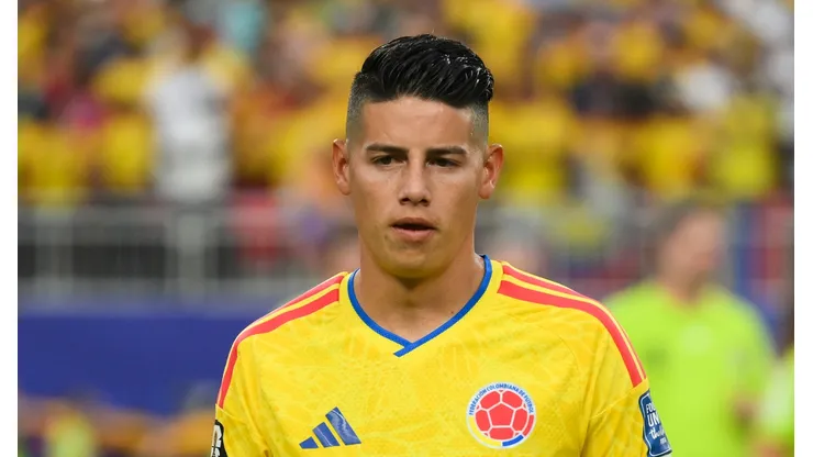 James Rodríguez jugó tres Mundiales con Colombia.
