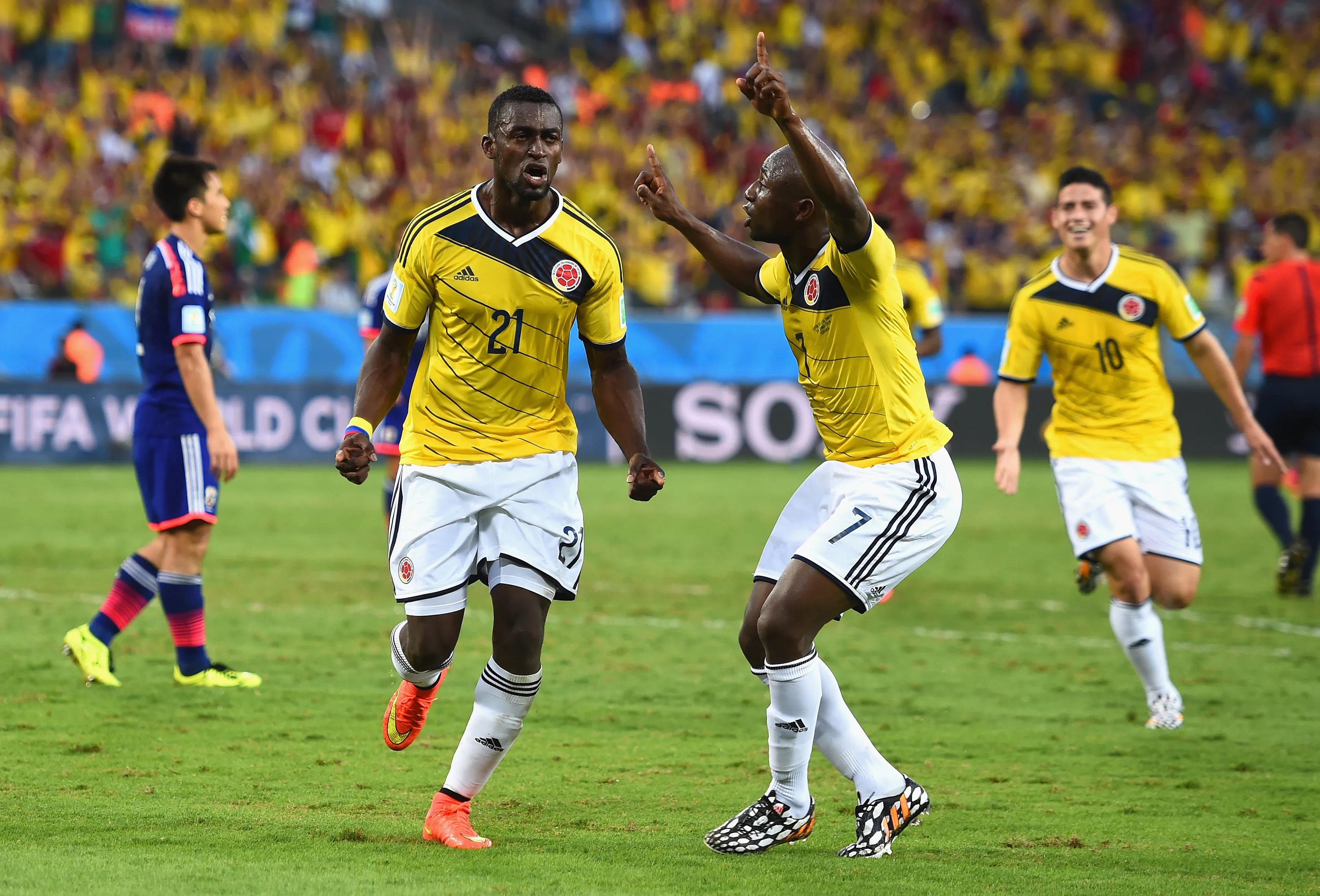 Jackson Martínez – Selección de Colombia. Foto: Getty