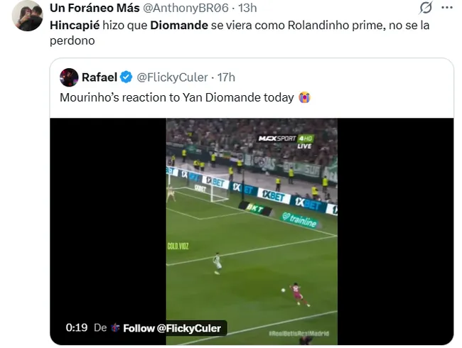 Algunos de los comentarios contra Hincapié. (Captura de pantalla)