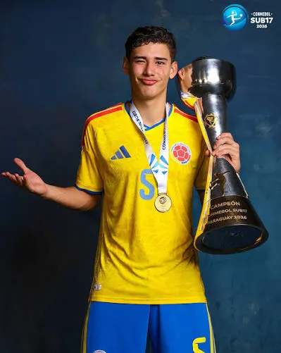 Simón Rojas – Colombia sub 17.