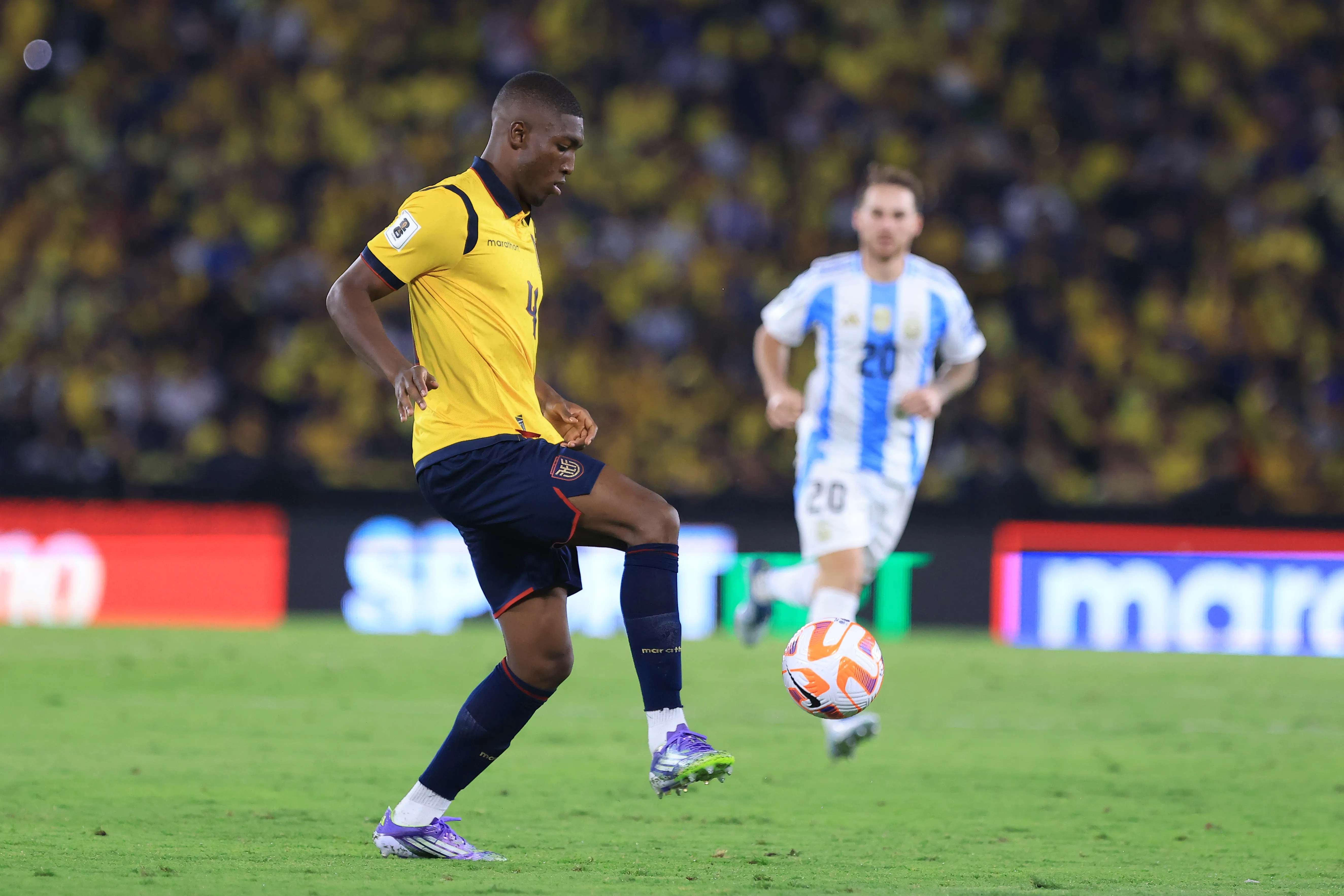 El último Ecuador vs Argentina fue en Eliminatorias. (Foto: GettyImages)
