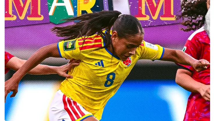 Mariana Mosquera en el Mundial Sub-20.
