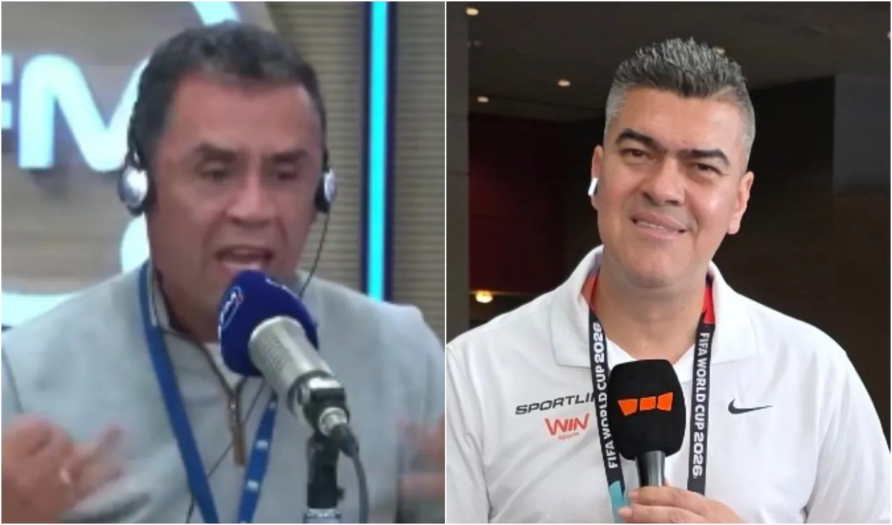 Pacho Vélez y Eduardo Luis López. (Foto: X)