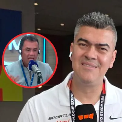 Vélez puso en su lugar a Eduardo López: "Conmigo suavecito, papá"