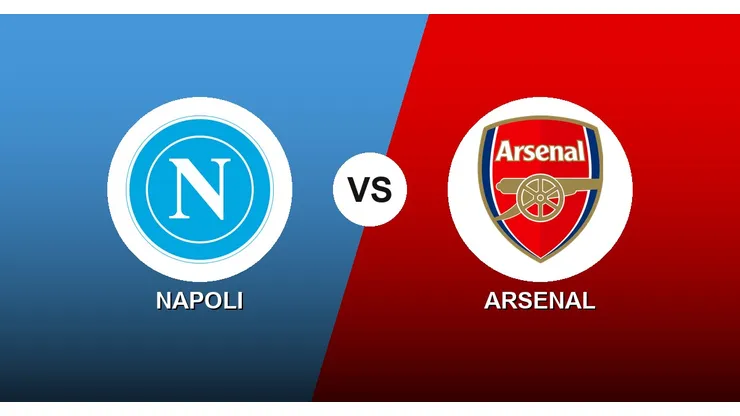 Napoli vs. Arsenal por la UEFA Champions League.