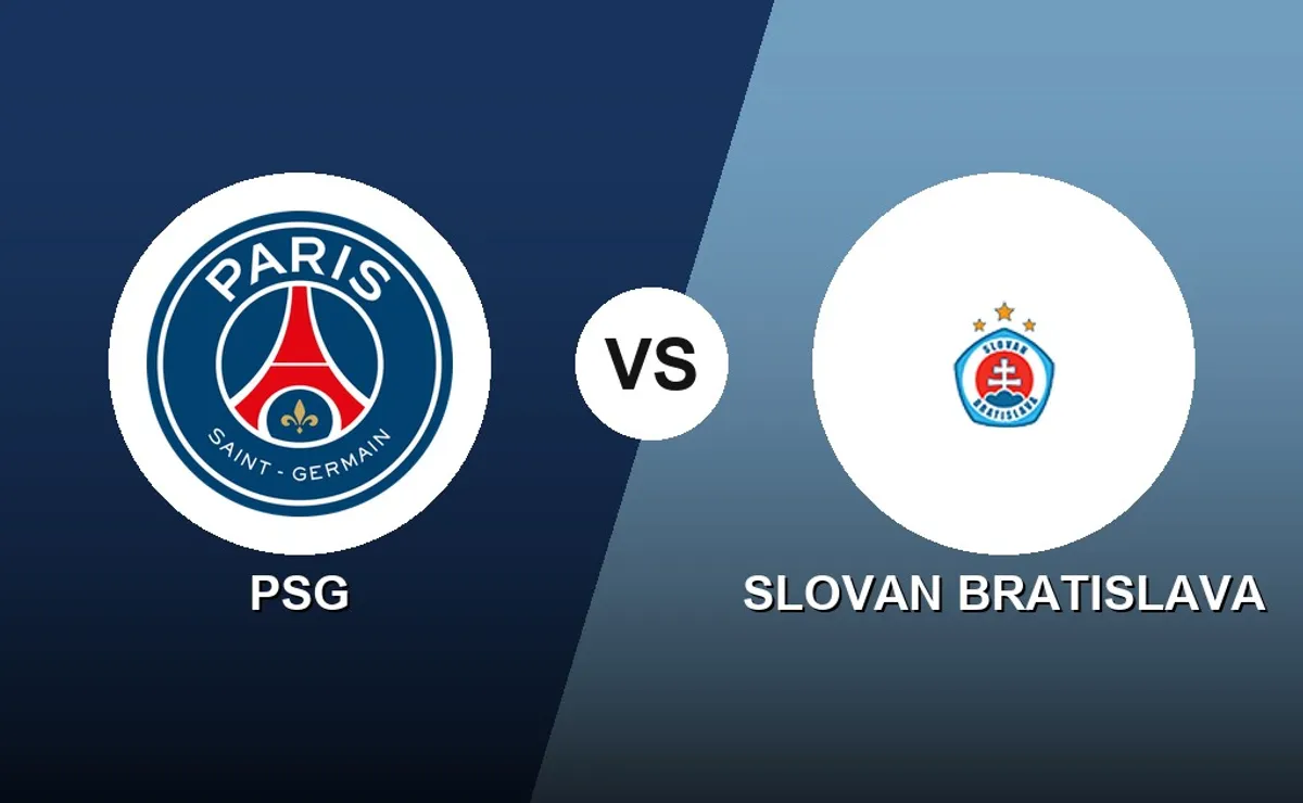 Alineaciones de PSG y Slovan Bratislava por la UEFA Champions League: formaciones confirmadas