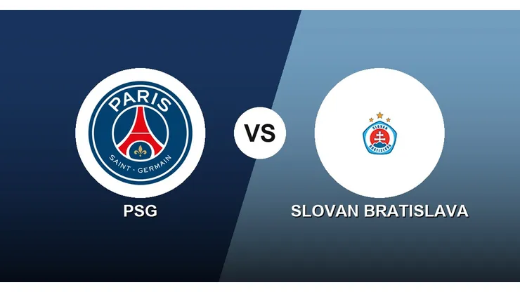 PSG vs. Slovan Bratislava por la UEFA Champions League.