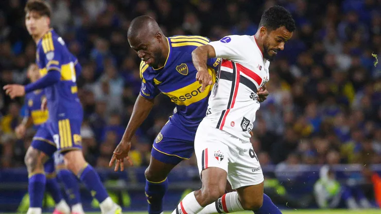 Enner Valencia le dio un insólito regalo a un hincha de Boca