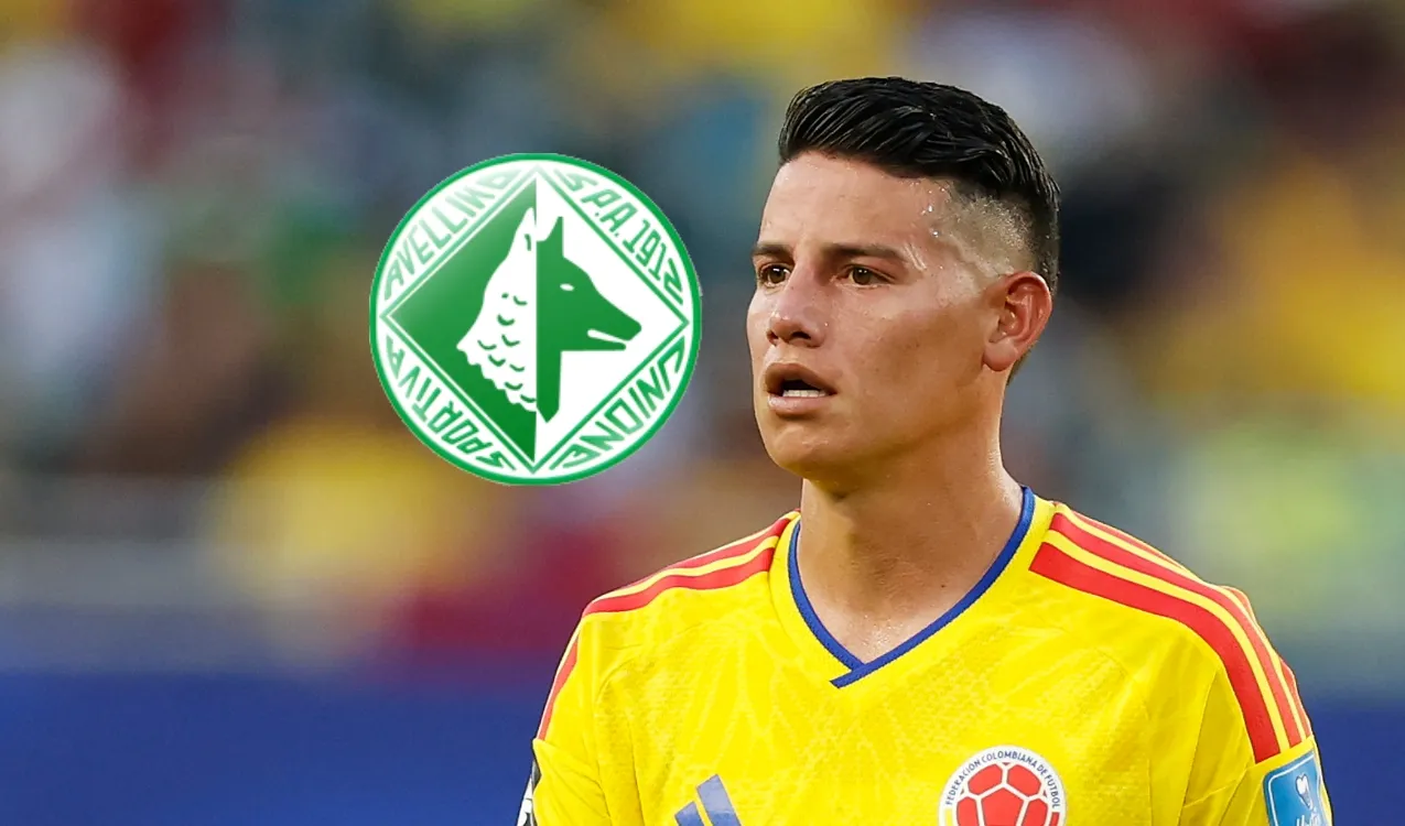 El Avellino le hizo una oferta a James. (Foto: archivo particular y Getty)