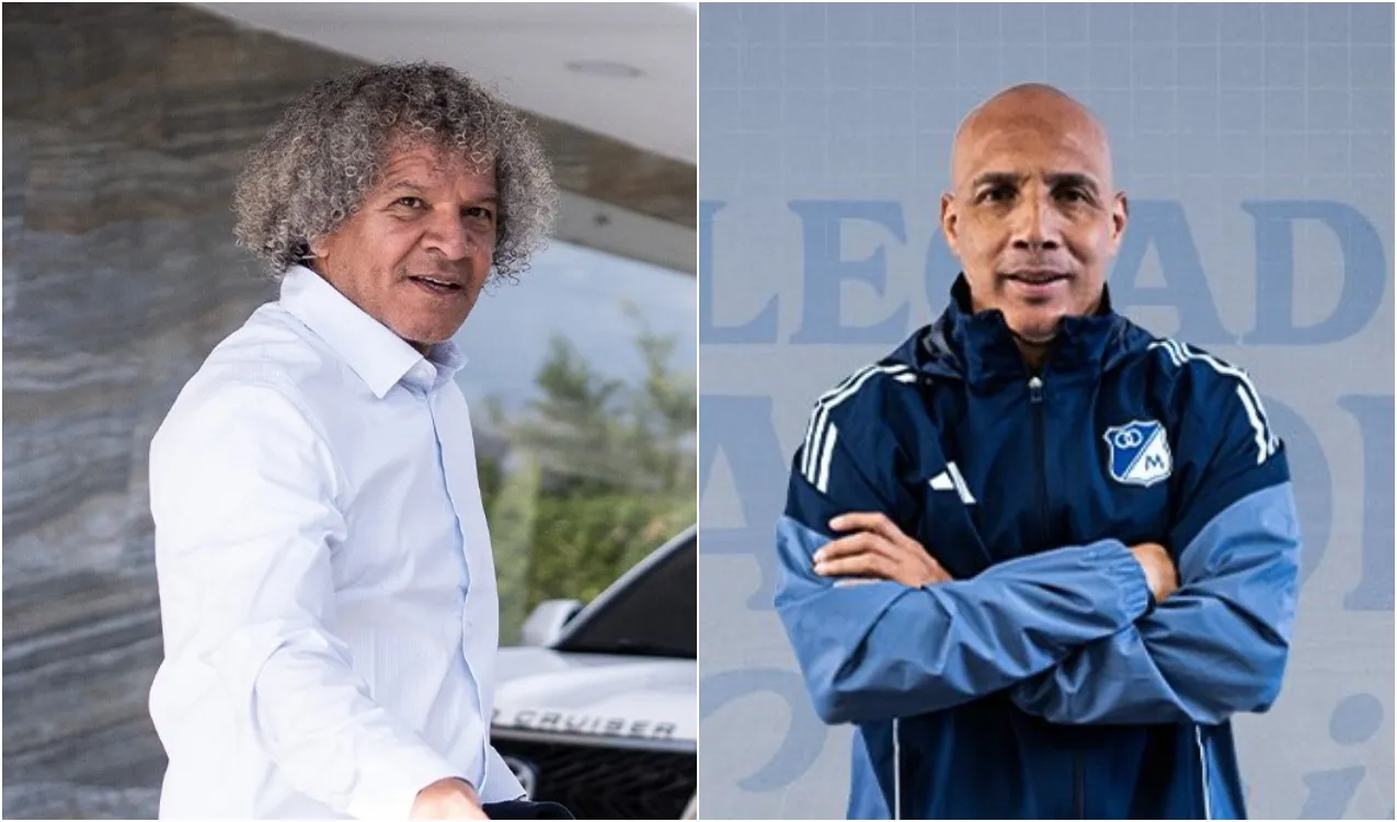 Alberto Gamero y Mayer Candelo. (Foto: X / @MillosFCoficial)