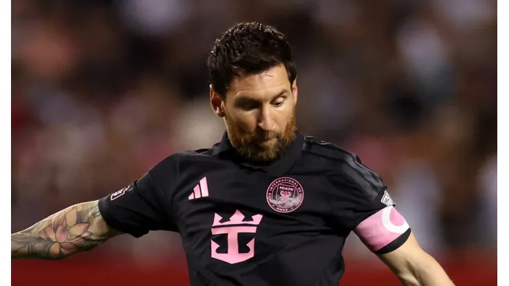 Lionel Messi en Chicago Fire vs. Inter Miami.