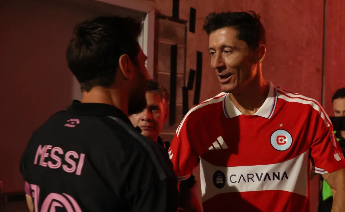 Messi perdonó a Robert Lewandowski y la prueba llegó a más de 3.4 millones de reproducciones