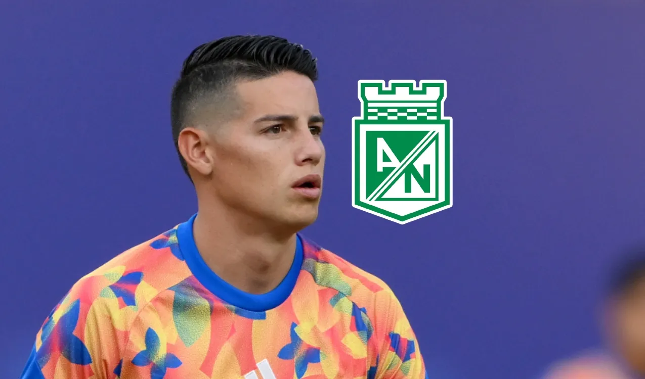 James Rodríguez sería nuevo jugador de Atlético Nacional