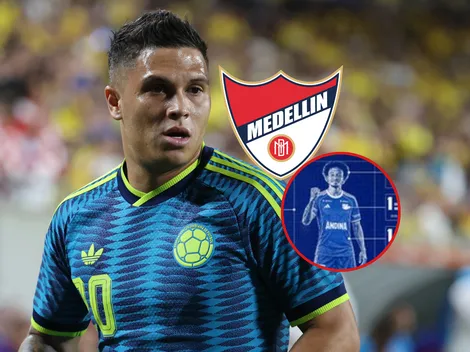 La primera reacción de Juan Fernando Quintero y el DIM al anuncio de que Millonarios fichó a Cuadrado