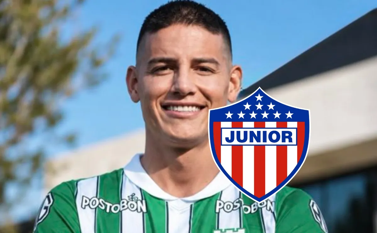James Rodríguez y su contundente respuesta al ser preguntado sobre su fichaje por Junior: “Ya está”