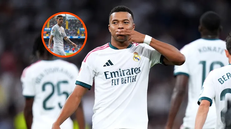 Mbappé le igualó marca a James Rodríguez en Real Madrid.