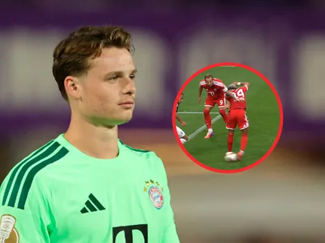 Díaz le negó un gol a Kane, pero el arquero del Bayern lo defendió