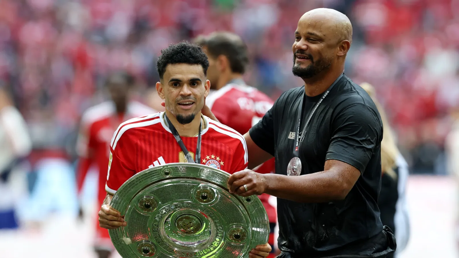 Kompany mantiene su confianza en Luis Díaz: GETTY