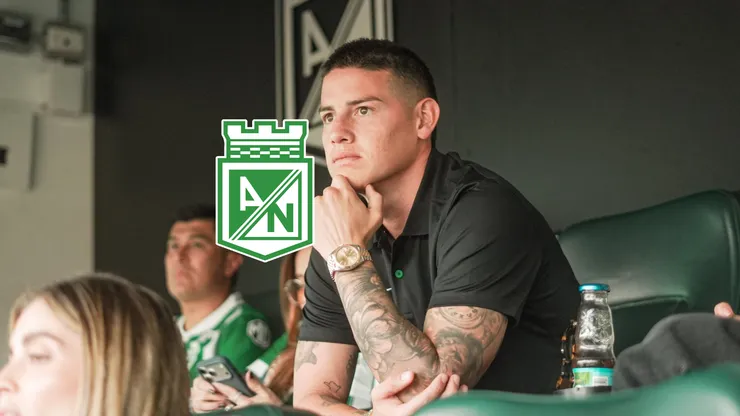 La primera gran polémica con James Rodríguez en Atlético Nacional