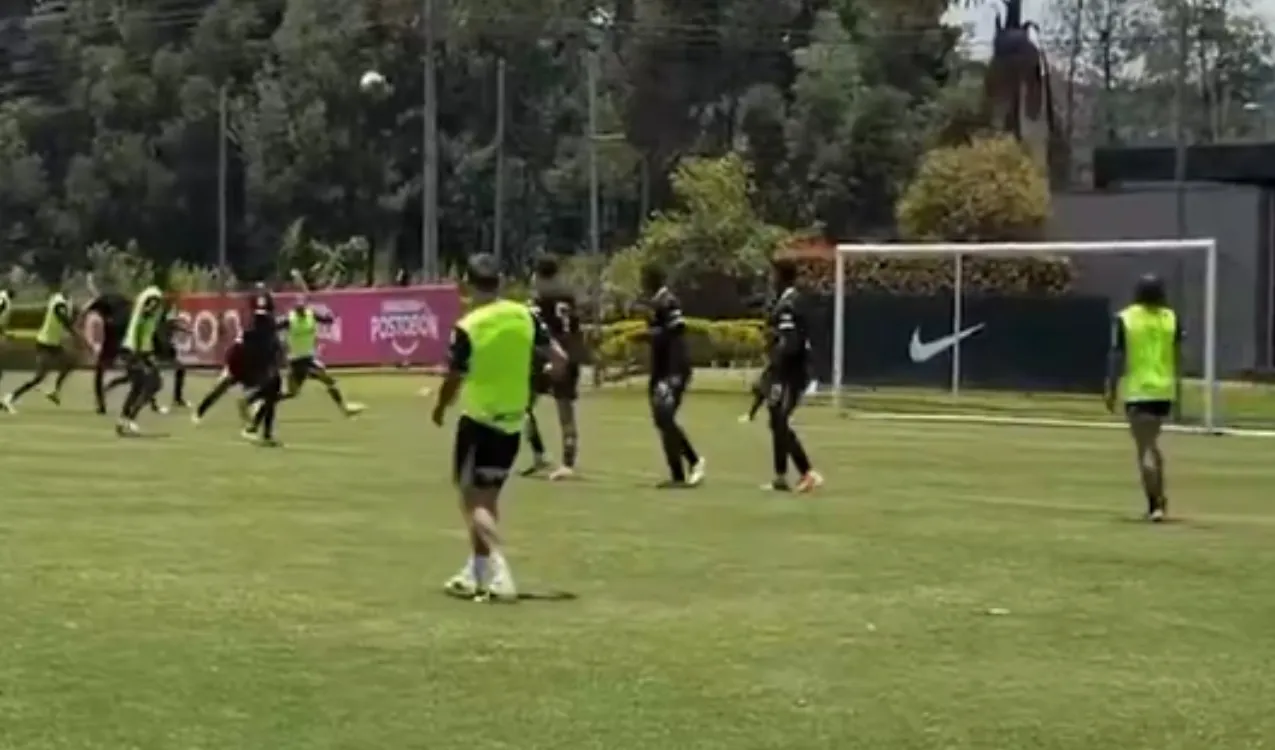 Primera asistencia de James en Nacional. (Foto: IG / @alejasqnchez)