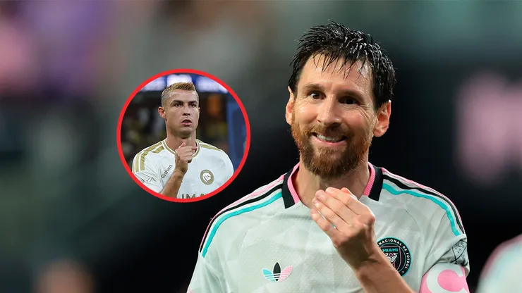 Cristiano Ronaldo y Leo Messi.