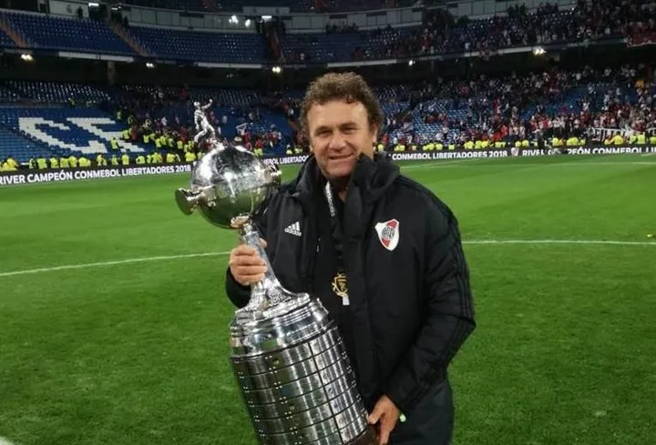 Marcelo Tulbovitz, campeón con Gallardo Libertadores 2018.