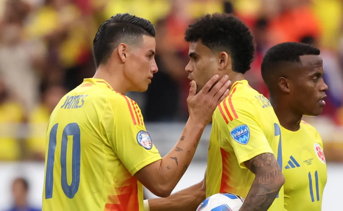 La promesa de Luis Díaz a James Rodríguez tras el retiro del ’10’ de la Selección Colombia