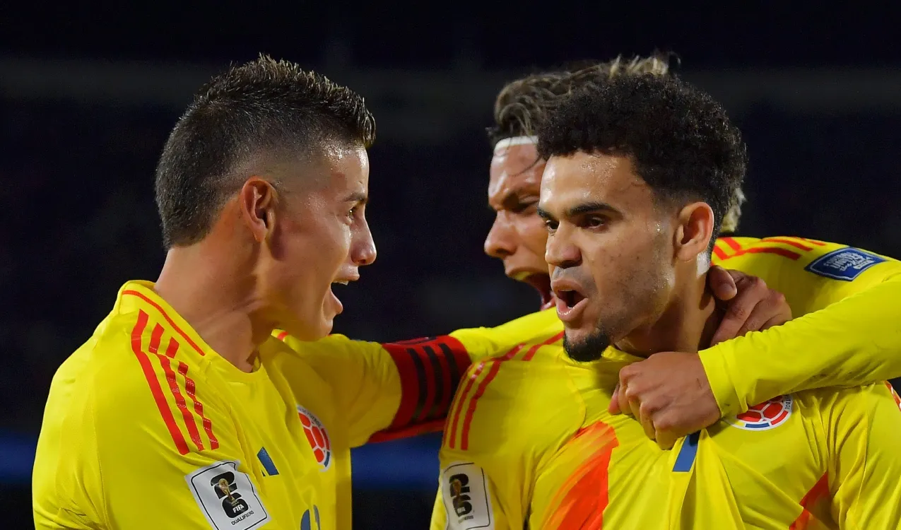 James, Ríos y Luis Díaz. (Foto: Getty)