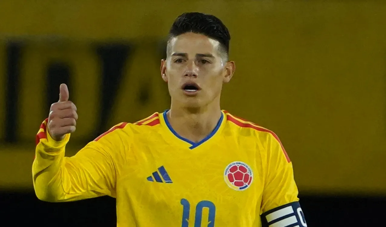 James jugó 131 partidos con la Selección Colombia