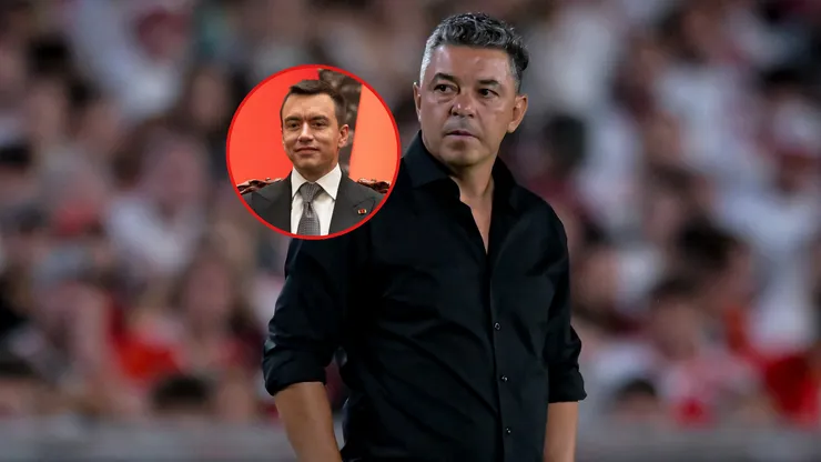 Hablaron de una reunión entre Marcelo Gallardo y Daniel Noboa en Ecuador