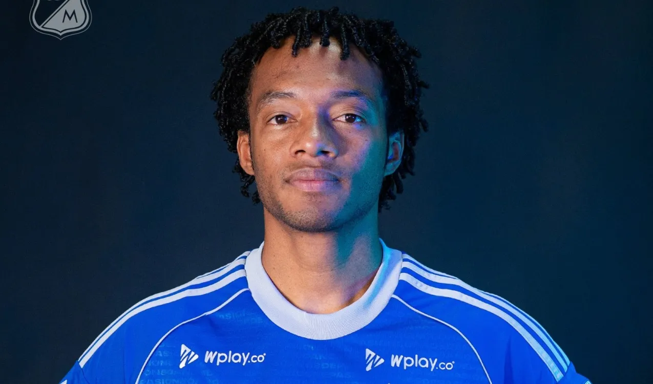 Cuadrado con la camiseta de Millos. (Foto: X / @MillosFCoficial)ç