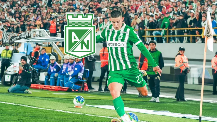El cambio histórico que vivirá Atlético Nacional con James Rodríguez en su plantilla