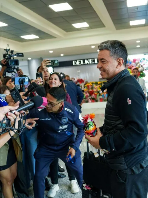 Marcelo Gallardo – Selección de Ecuador. Foto: FEF