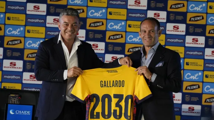 Gallardo revela por qué eligió a Ecuador