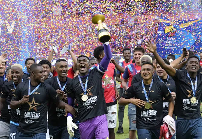 El Nacional, campeón Copa Ecuador 2024.