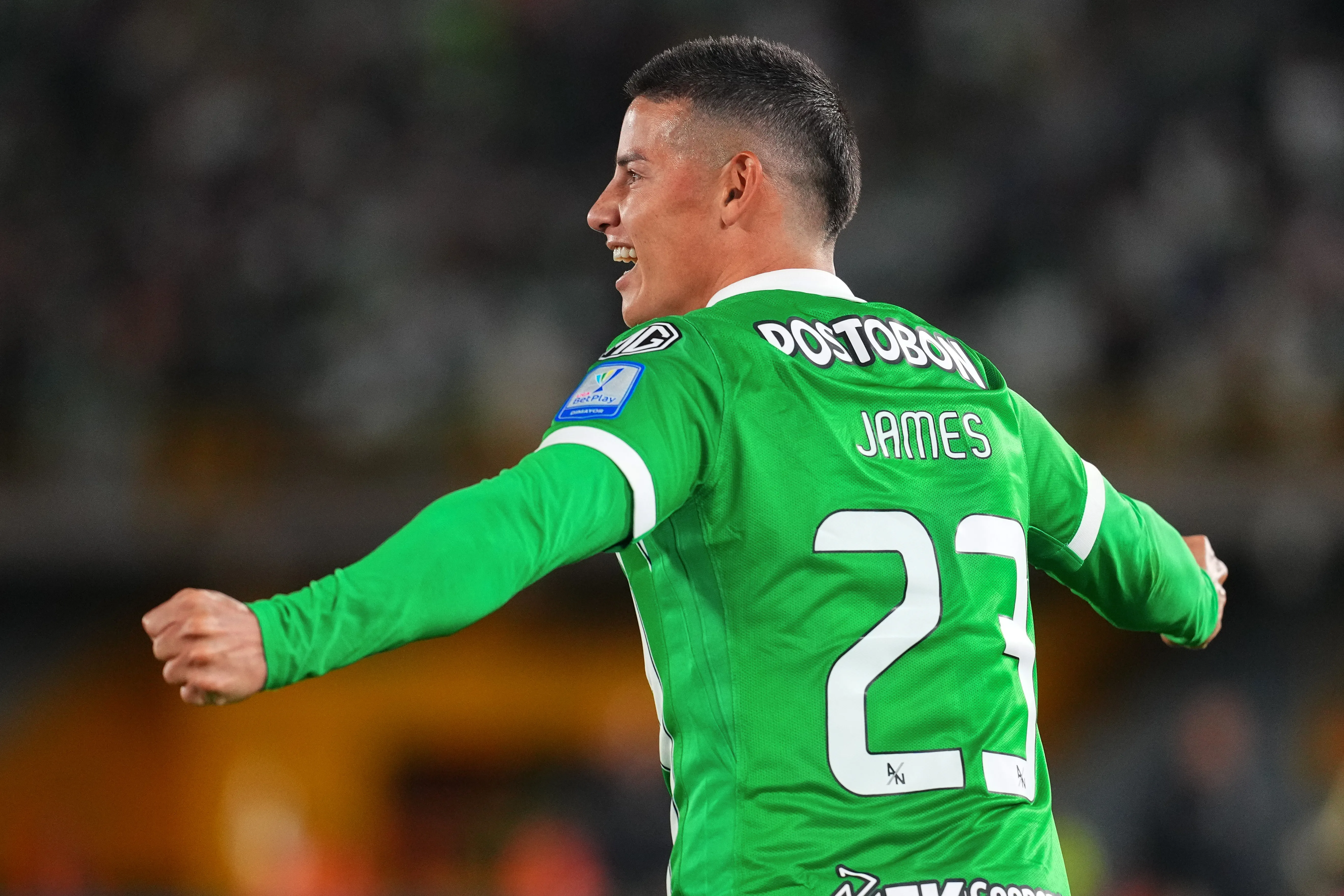 Atlético Nacional, camiseta 2026 fue la única Nike con dorsal James Rodríguez.