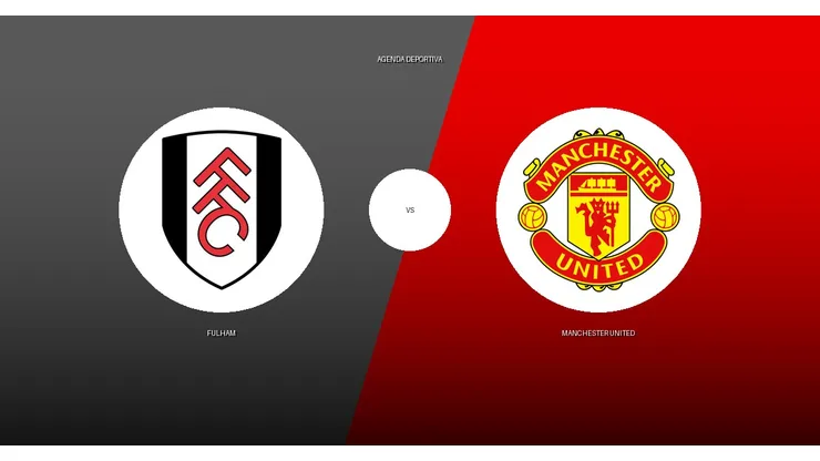 Fulham vs. Manchester United, uno de los partidos de hoy.