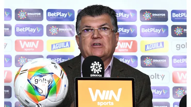 Carlos Mario Zuluaga, presidente de la Dimayor.