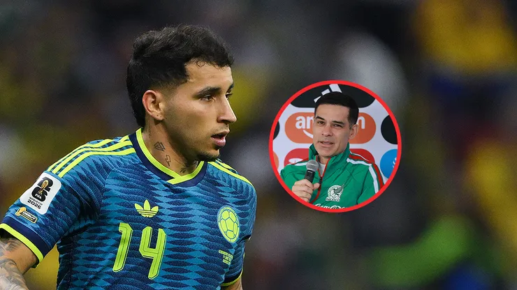 Gustavo Puerta y Rafa Márquez.