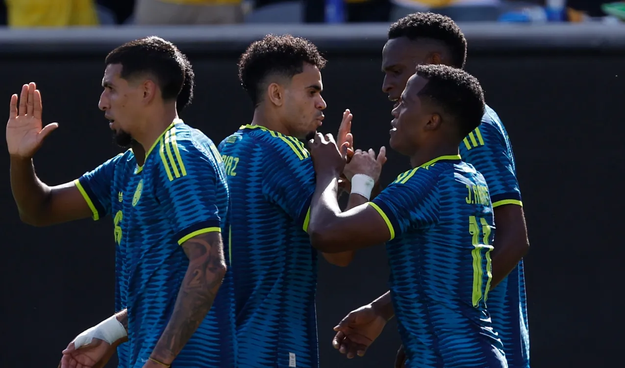 Muñoz, Díaz, Lucumí y Arías. (Foto: Getty)