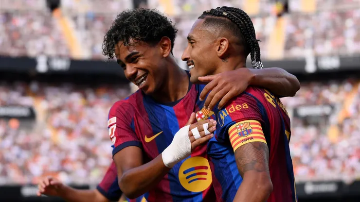 Raphinha pidió el Balón de Oro para Lamine Yamal.