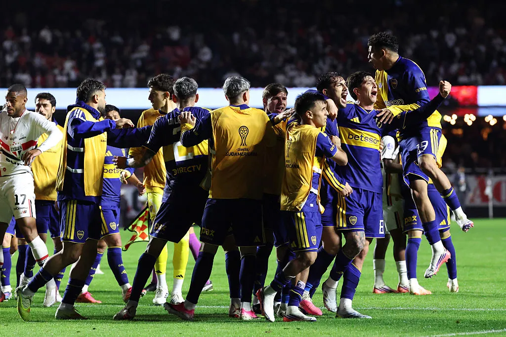 Boca Juniors y Montevideo City Torque son los semifinalistas no brasileños de la Copa Sudamericana. Foto: Getty.