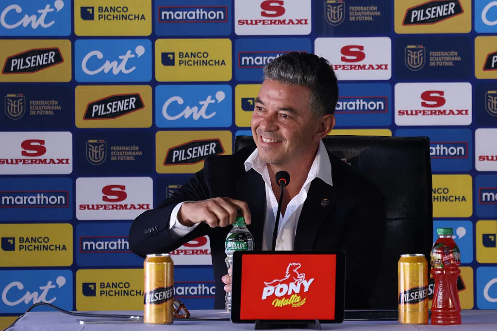 Marcelo Gallardo – Selección de Ecuador. Foto: Getty.