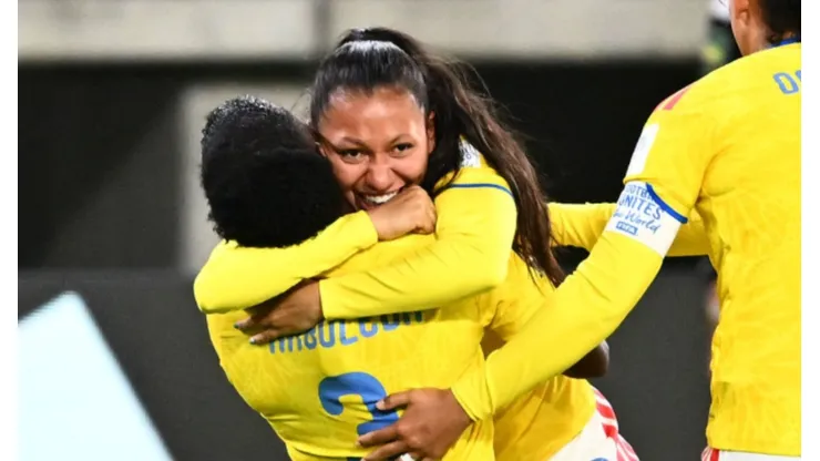 Jugadoras de la Selección Colombia en el Mundial Femenino Sub-20.