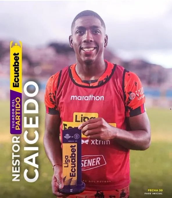 Néstor Caicedo, ex Libertad de Loja.
