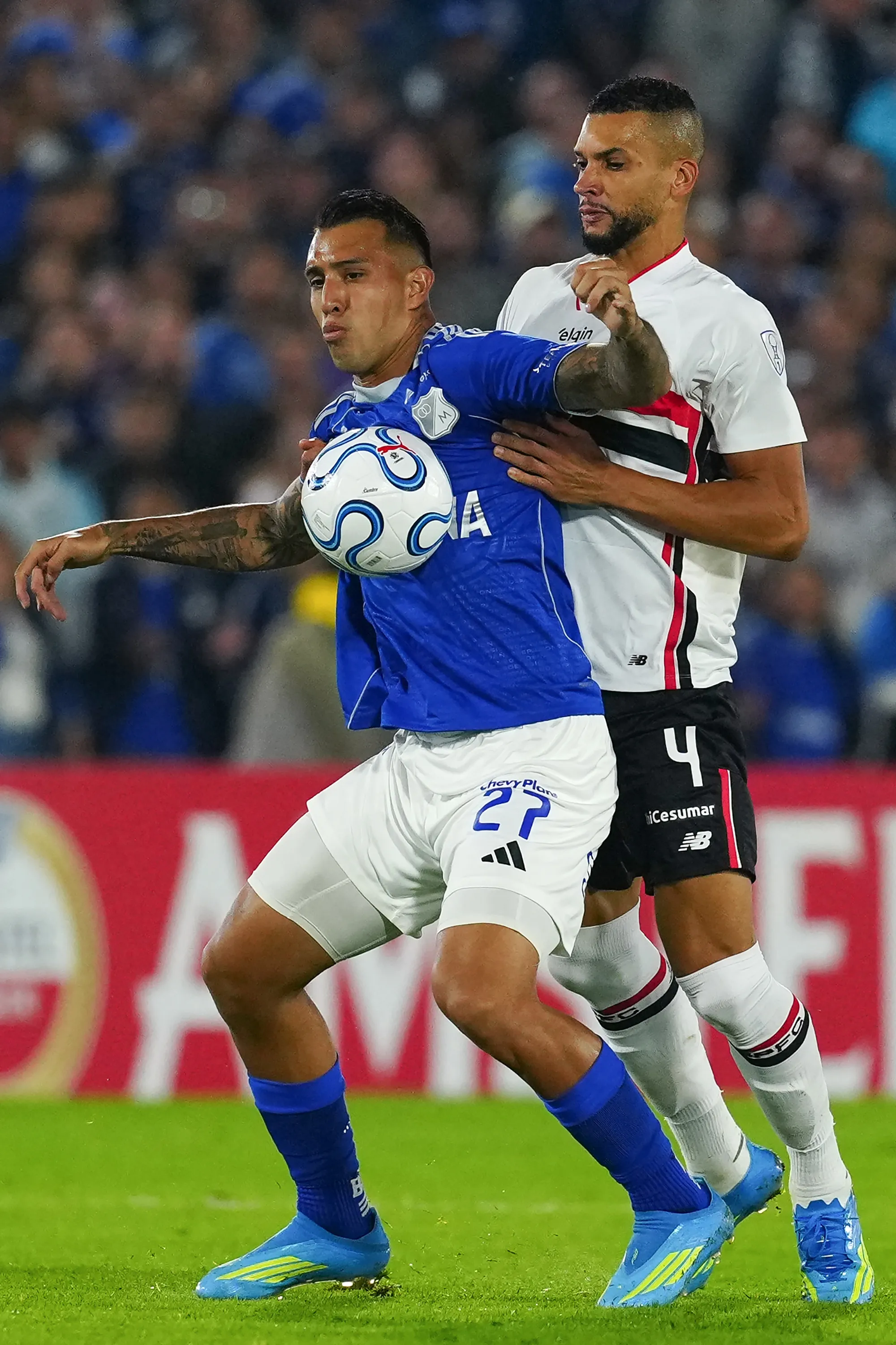 Rodrigo Contreras venía siendo titular en Millonarios. (Foto: GettyImages)